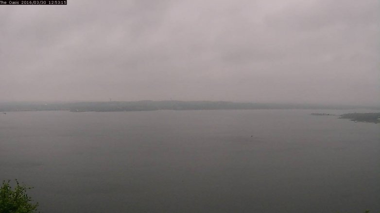 Lake Travis webcam, March 30, 2016 12:00 PM CT