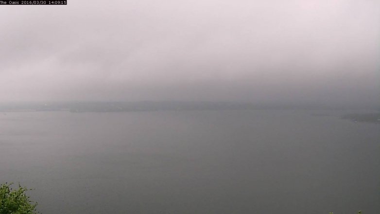 Lake Travis webcam, March 30, 2016 1:15 PM CT