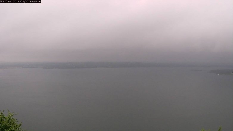 Lake Travis webcam, March 30, 2016 1:20 PM CT