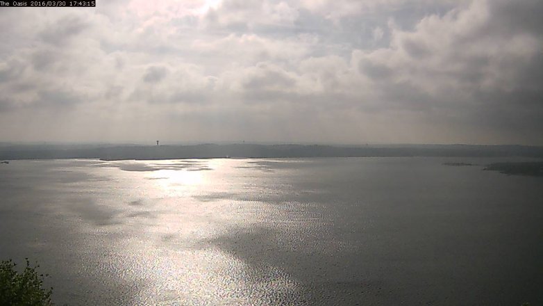 Lake Travis webcam, March 30, 2016 4:50 PM CT