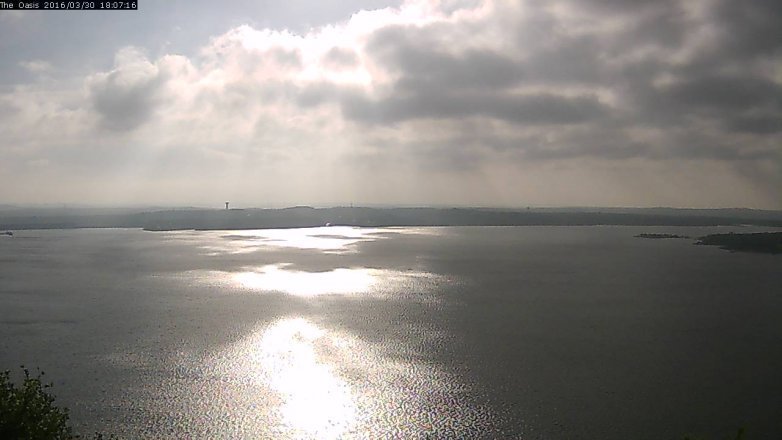 Lake Travis webcam, March 30, 2016 5:15 PM CT