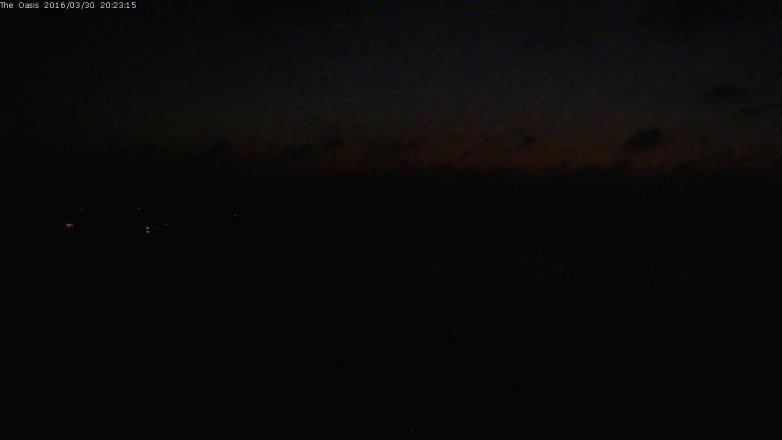 Lake Travis webcam, March 30, 2016 7:30 PM CT
