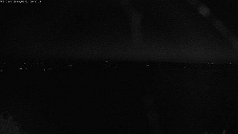 Lake Travis webcam, March 31, 2016 7:45 PM CT