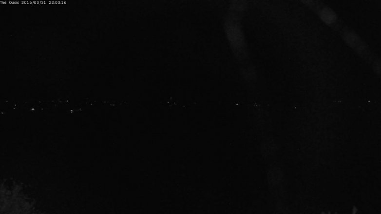 Lake Travis webcam, March 31, 2016 9:10 PM CT