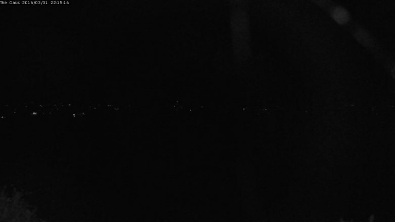 Lake Travis webcam, March 31, 2016 9:20 PM CT