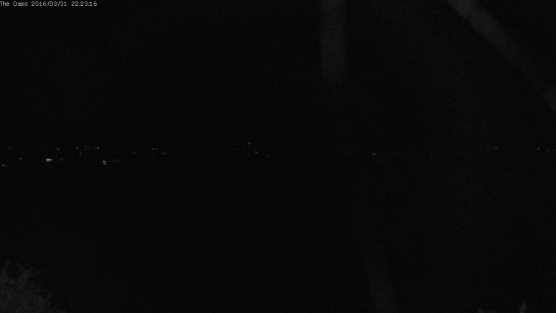 Lake Travis webcam, March 31, 2016 9:30 PM CT