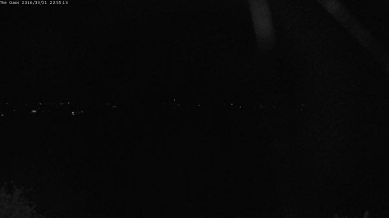 Lake Travis webcam, March 31, 2016 10:00 PM CT