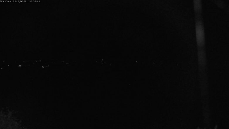 Lake Travis webcam, March 31, 2016 10:45 PM CT