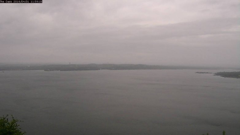 Lake Travis webcam, April 1, 2016 11:05 AM CT