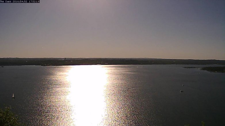 Lake Travis webcam, April 2, 2016 5:00 PM CT