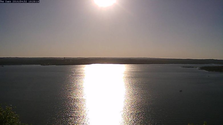 Lake Travis webcam, April 2, 2016 5:35 PM CT