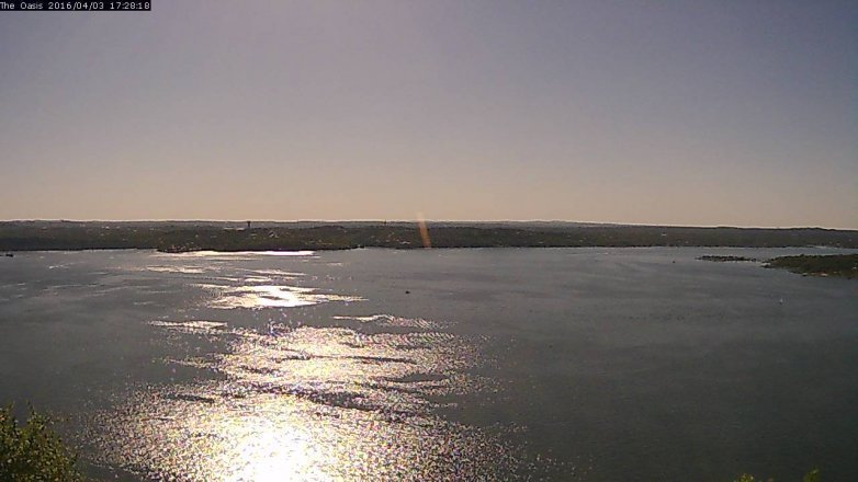 Lake Travis webcam, April 3, 2016 4:35 PM CT