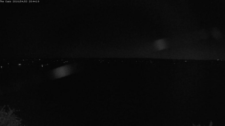Lake Travis webcam, April 3, 2016 7:50 PM CT