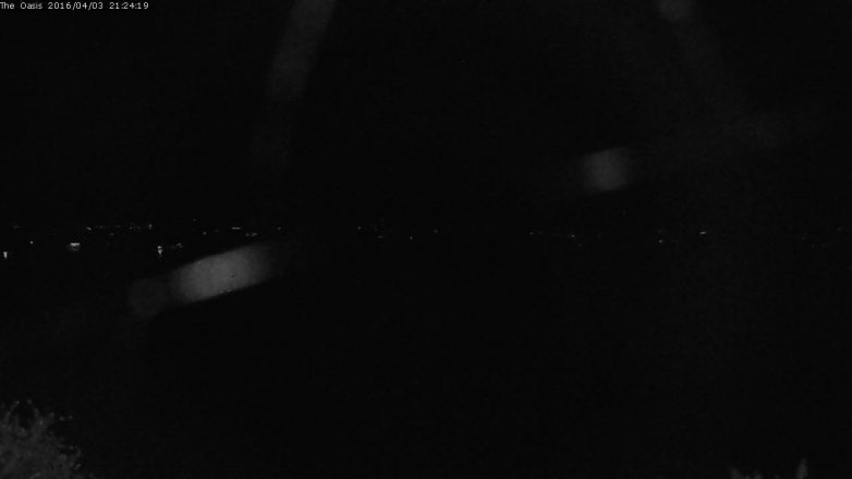 Lake Travis webcam, April 3, 2016 8:30 PM CT