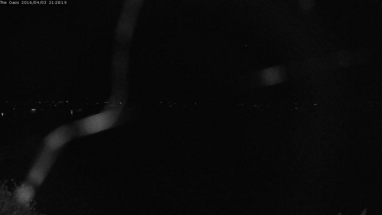 Lake Travis webcam, April 3, 2016 8:35 PM CT