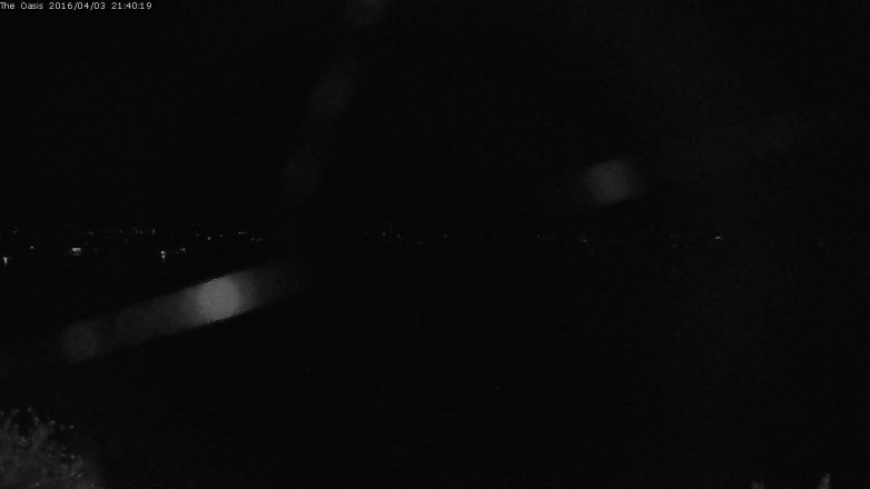 Lake Travis webcam, April 3, 2016 8:45 PM CT
