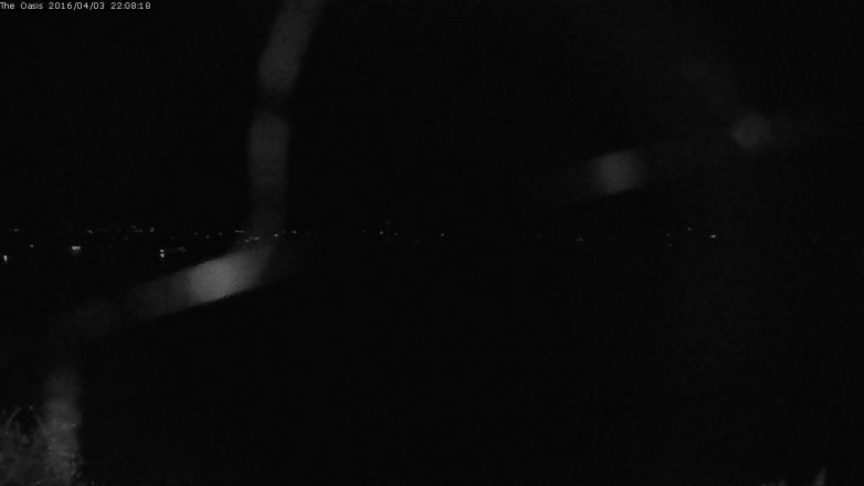Lake Travis webcam, April 3, 2016 9:15 PM CT
