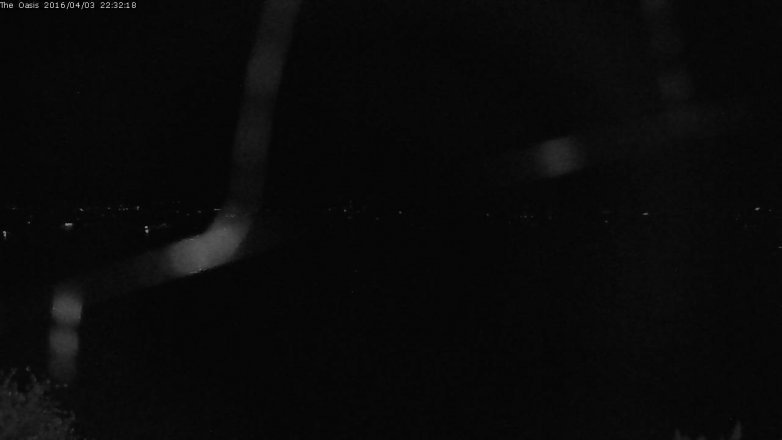 Lake Travis webcam, April 3, 2016 9:40 PM CT