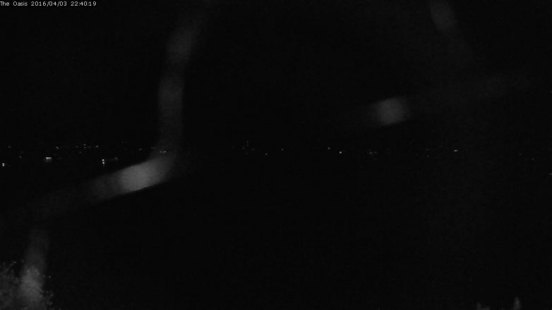 Lake Travis webcam, April 3, 2016 9:45 PM CT