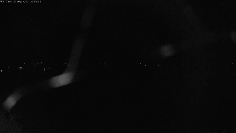 Lake Travis webcam, April 3, 2016 11:00 PM CT