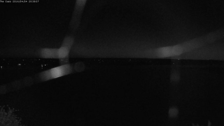 Lake Travis webcam, April 4, 2016 7:45 PM CT