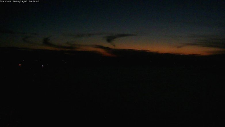 Lake Travis webcam, April 5, 2016 7:30 PM CT