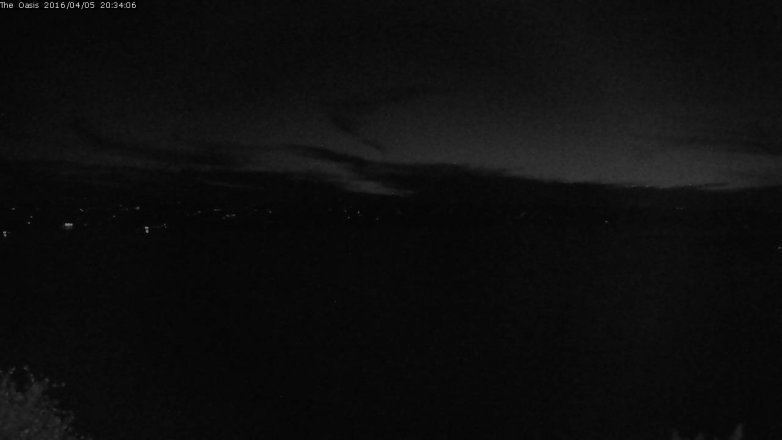Lake Travis webcam, April 5, 2016 7:40 PM CT