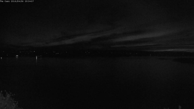 Lake Travis webcam, April 6, 2016 7:40 PM CT