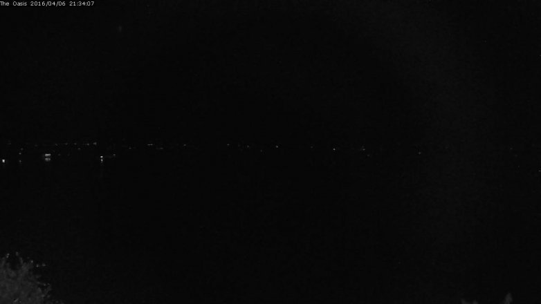 Lake Travis webcam, April 6, 2016 8:40 PM CT