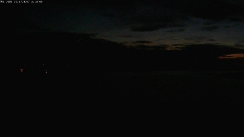 Lake Travis webcam, April 7, 2016 7:35 PM CT