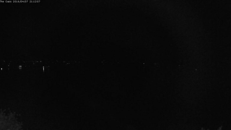 Lake Travis webcam, April 7, 2016 8:20 PM CT