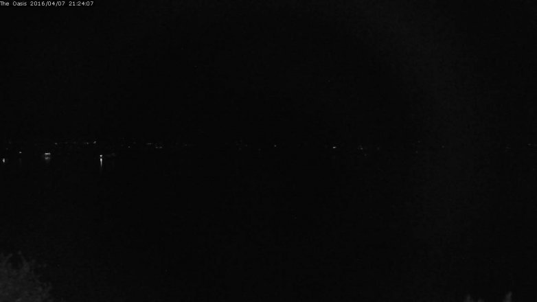 Lake Travis webcam, April 7, 2016 8:30 PM CT