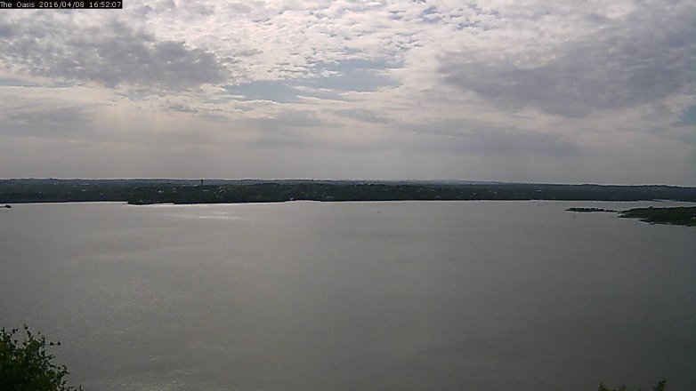Lake Travis webcam, April 8, 2016 4:00 PM CT