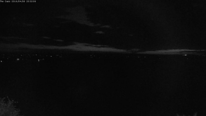 Lake Travis webcam, April 8, 2016 7:40 PM CT