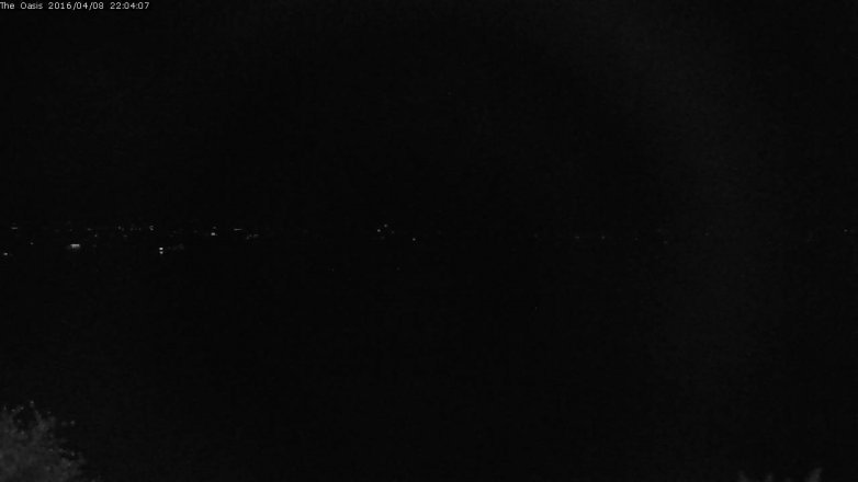 Lake Travis webcam, April 8, 2016 9:10 PM CT