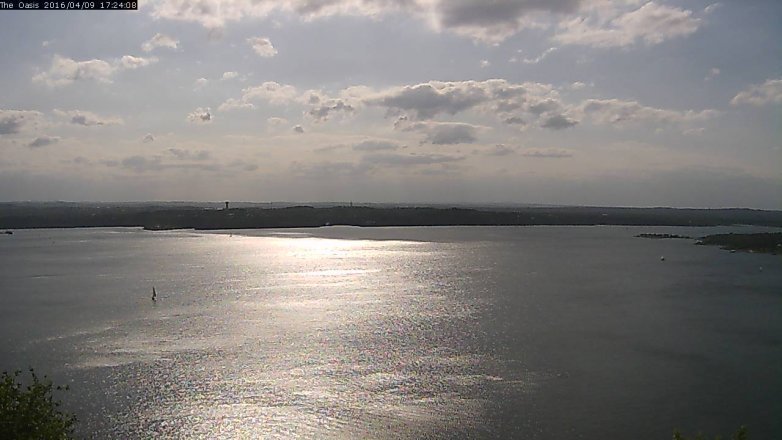 Lake Travis webcam, April 9, 2016 4:30 PM CT