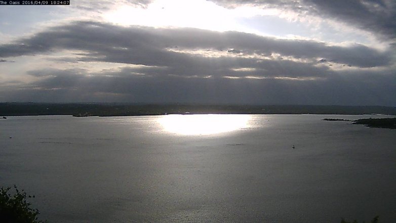 Lake Travis webcam, April 9, 2016 5:30 PM CT