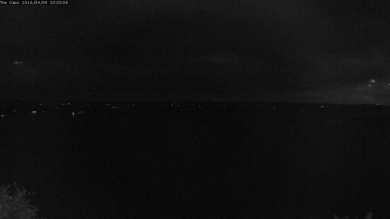 Lake Travis webcam, April 9, 2016 7:25 PM CT