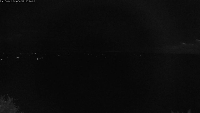 Lake Travis webcam, April 9, 2016 7:30 PM CT