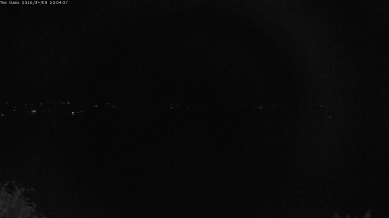 Lake Travis webcam, April 9, 2016 9:10 PM CT