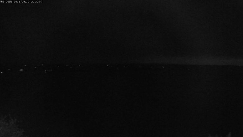 Lake Travis webcam, April 10, 2016 7:25 PM CT