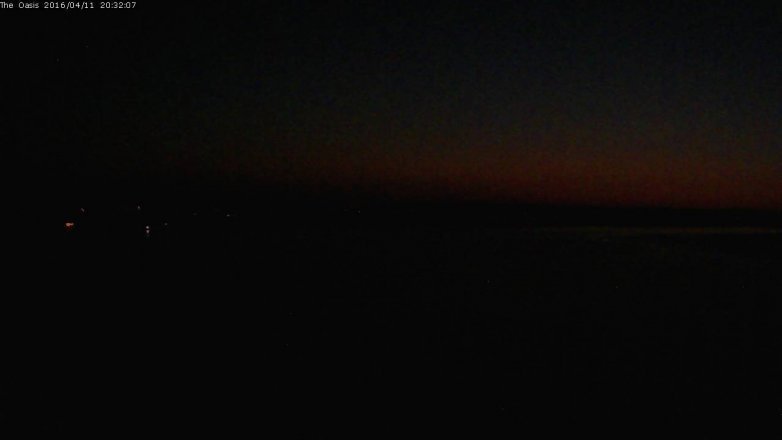 Lake Travis webcam, April 11, 2016 7:40 PM CT