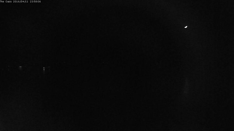 Lake Travis webcam, April 11, 2016 11:05 PM CT