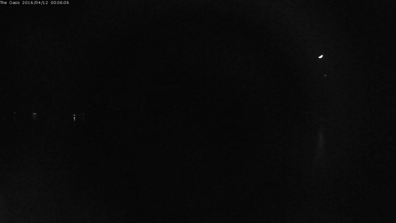 Lake Travis webcam, April 11, 2016 11:15 PM CT