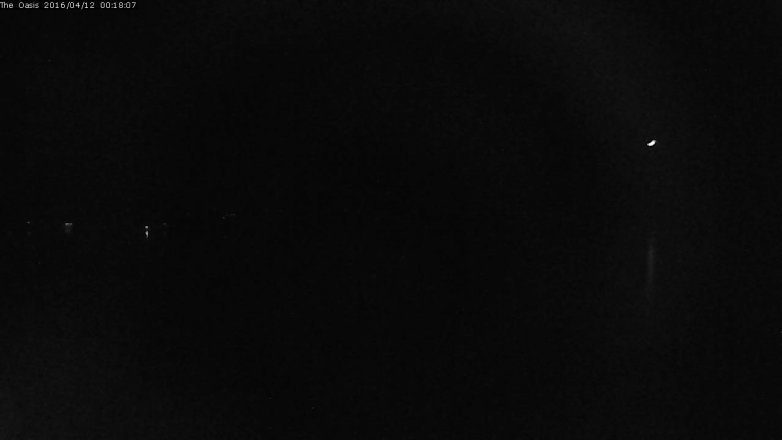 Lake Travis webcam, April 11, 2016 11:25 PM CT
