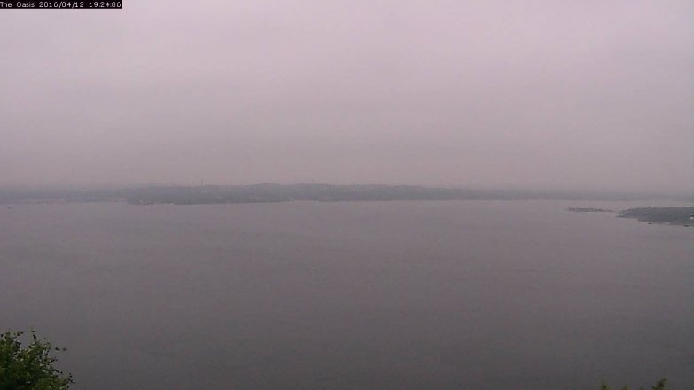 Lake Travis webcam, April 12, 2016 6:30 PM CT