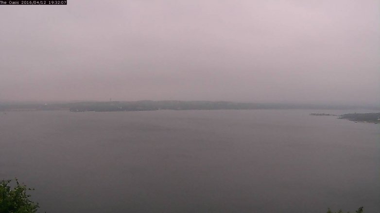 Lake Travis webcam, April 12, 2016 6:40 PM CT