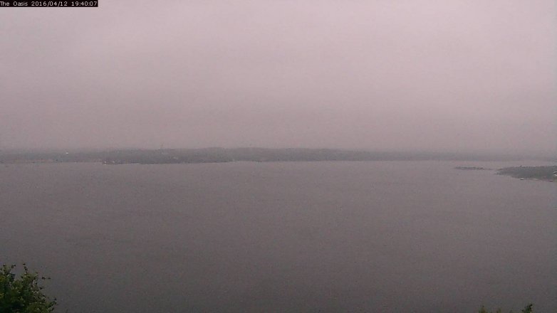 Lake Travis webcam, April 12, 2016 6:45 PM CT