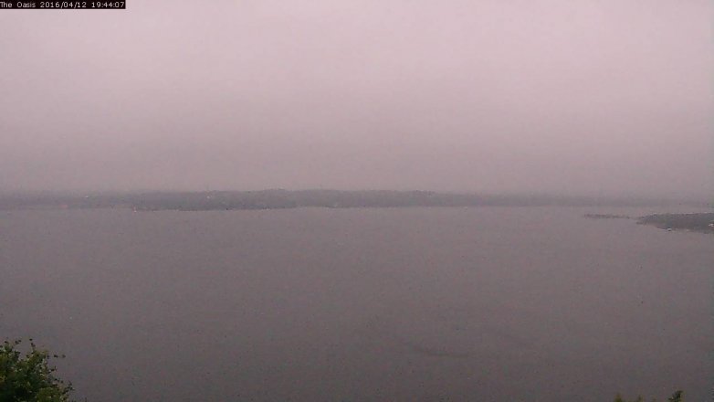 Lake Travis webcam, April 12, 2016 6:50 PM CT