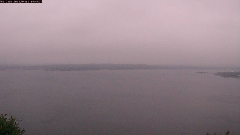 Lake Travis webcam, April 12, 2016 6:55 PM CT